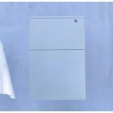 Clasificator, fiset metalic 2 sertare cu role 560x340x480mm, RaL7035 Breckner Germany; FARA ROTI , FARA CHEIE