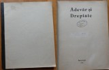 Cumpara ieftin Adevar si dreptate , 1916 ; Articole despre primul razboi mondial , pro germana