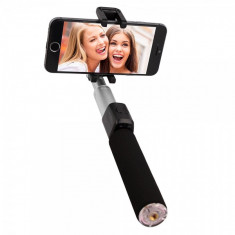 Selfie stick premium monopod cu bluetooth si oglinda Remax RP-P4, negru foto