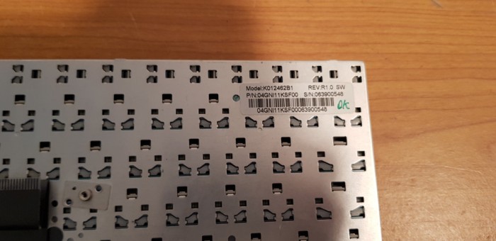 Tastatura Laptop Asus K012462B1 #56114