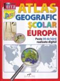 Nicolae Cruceru - Atlas geografic scolar Europa. Peste 30 de harti realizate