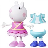PEPPA PIG SET FIGURINA SI ACCESORII VESTIMENTARE OITA SUZY 15CM, Hasbro