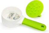 Spiralizator Legume Portabil, Aparat de Tocat Legume in Spirala, Taitei din Legume, Accesorii Bucatarie, Lama Otel Inoxidabil, Fara BPA