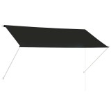 Cumpara ieftin Copertina retractabila, antracit, 250 x 150 cm