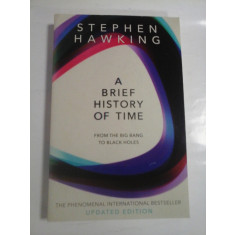 A BRIEF HISTORY OF TIME - STEPHEN HAWKING