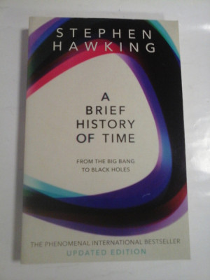 A BRIEF HISTORY OF TIME - STEPHEN HAWKING foto