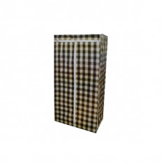 Sifonier portabil din Material Textil Carouri 75x45x160cm E004 foto