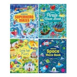 Usborne Maze Series By Sam Smith &amp; Kirsteen Robson 4 Books