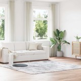 vidaXL Covor shaggy cu pom &icirc;nalt, NAVARRA, gri deschis, 240x240 cm