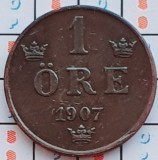 Cumpara ieftin 1013 Suedia 1 ore 1907 Oscar II (1872-1907) km 768, Europa