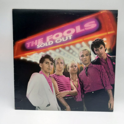 THE FOOLS Sold Out 1980 vinyl LP EMI SUA NM / VG+ new wave foto