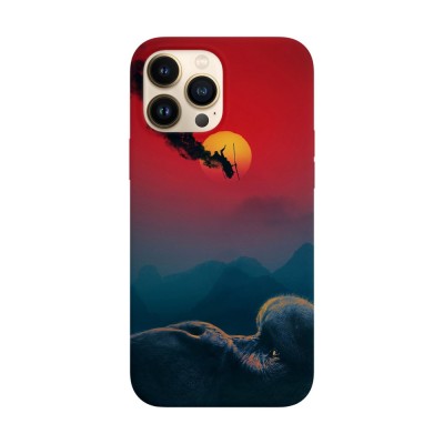 Husa compatibila cu Apple iPhone 14 Pro Max model Kong Skull Island, Silicon, TPU, Viceversa foto