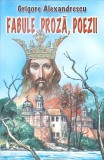 Fabule Proza Poezii Grigore Alexandrescu Carte Romana Stare Buna Editura Herra 2001