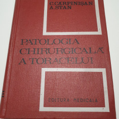 C. CARPINISAN - PATOLOGIA CHIRURGICALA A TORACELUI