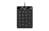 TASTATURA numerica Genius, &quot;NumPad 110&quot;, USB, 19 taste, chocolate, &quot;31300016400&quot; (timbru verde 0.8 lei)