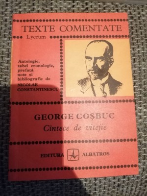 Cantece de vitejie - George Cosbuc - TEXTE COMENTATE foto