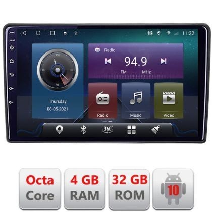 Navigatie Kia Ceed 2010-2012 Android radio gps internet Octa core 4+32 KIT-Ceed10+EDT-E409 CarStore Technology