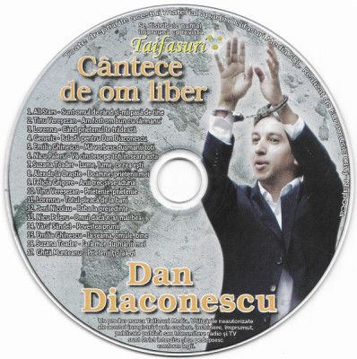 CD Dan Diaconescu - C&amp;acirc;ntece de om liber foto