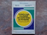 TEHNOLOGIA CULINARA DE COFETARIE SI PATISERIE - Manual clasa a IX-a - GABRIELA PIRJOL, 1995
