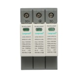 Descarcator la supratensiune cu semnalizare pentru sisteme fotovoltaice DC 3P, 1000VDC Longroad