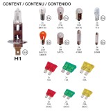 Set becuri rezerva H1, 30 de Piese, Include Becuri si Sigurante AutoDrive ProParts