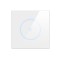 Intrerupator smart, UE standard, Tuya Smart life, Wifi 2, 4GHz+bluetooth,1 buton, panou de sticla, compatibil cu Alexa si Google Assistant, N+L, sticl