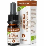 Medihemp Ulei de Canepa Bio cu CBG 5% (10ml) - Vegan, Nefiltrat, Nerafinat, Certificat Ecologic, Austria