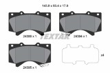 Set placute frana TEXTAR 2438601