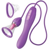 Pipedream Fantasy For Her Ultimate Pleasure Max vibrator cu stimularea clitorisului cu pompa 22.9 cm