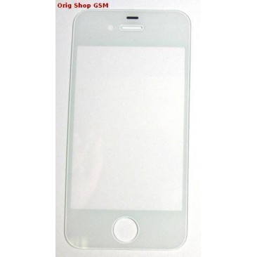 CARCASA (STICLA) GEAM APPLE IPHONE 4/4S ALB ORIGINAL CHINA