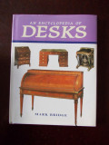 Mark Bridge - An Encyclopedia of Desks, cartonata, supracoperta, r1b