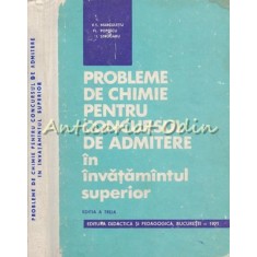 Probleme De Chimie Pentru Concursul De Admitere - V. T. Marculetiu