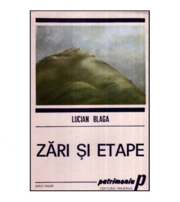Lucian Blaga - Zari si etape - 118881 foto