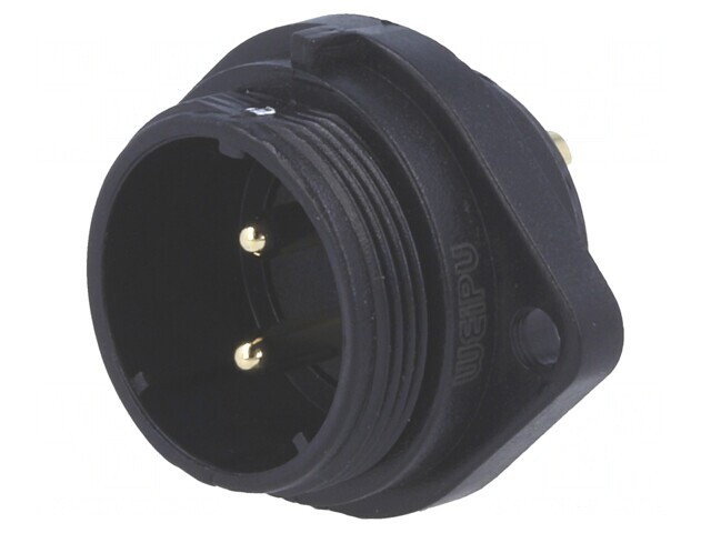Soclu SP21 tată 2 PIN IP68 30A 500V