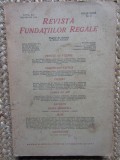 Revista Fundatiilor Regale Anul XII OCTOMBRIE 1945 Nr. 2