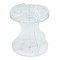 Organizator rotativ pentru cosmetice, 25 x 25 cm, Transparent