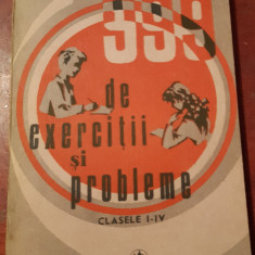 999 DE EXERCITII SI PROBLEME CLASELE I - IV PORTO FRANCO