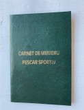 Carnet membru pescar sportiv