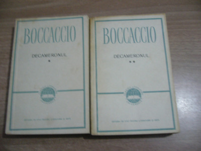 Boccaccio - Decameronul (2 volume) foto