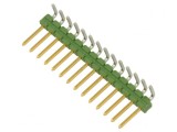 Conector tată 14 pini &icirc;n unghi 90&deg; AMPMODU MOD II