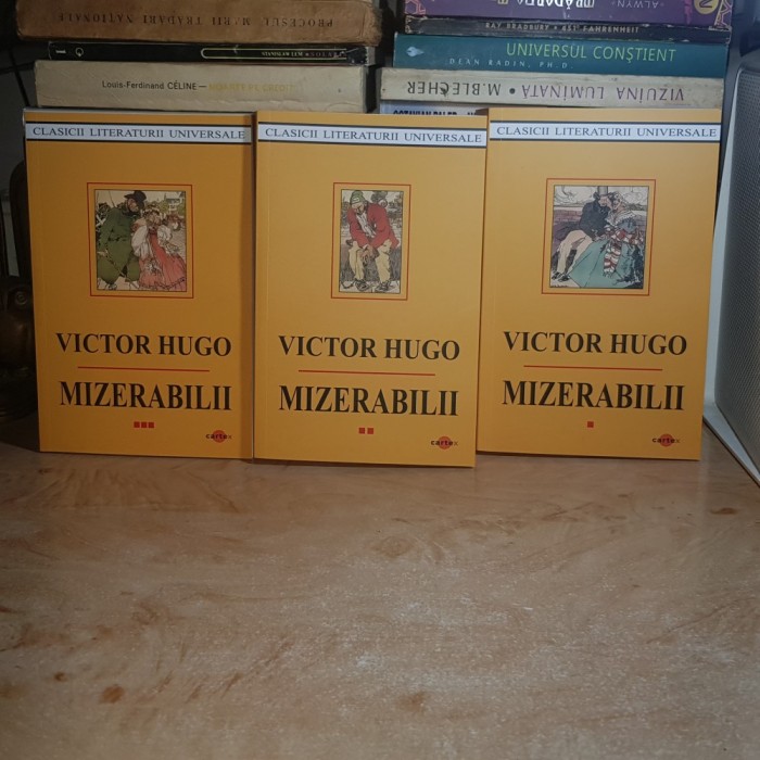 VICTOR HUGO - MIZERABILII ( 3 VOL. ) , 2024 *
