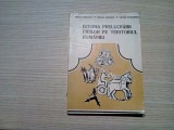 ISTORIA PRELUCRARII PIEILOR PE TERITORIUL ROMANIEI - Mihai Deselnicu (dedicatie - autograf), Stefan Olteanu, Victor Teodorescu - 1984, 263 p.