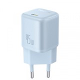Incarcator Retea Baseus PicoGo, 45W, 3A, 1 x USB-C, Albastru P10176800313-00