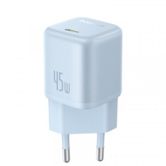 Incarcator Retea Baseus PicoGo, 45W, 3A, 1 x USB-C, Albastru P10176800313-00