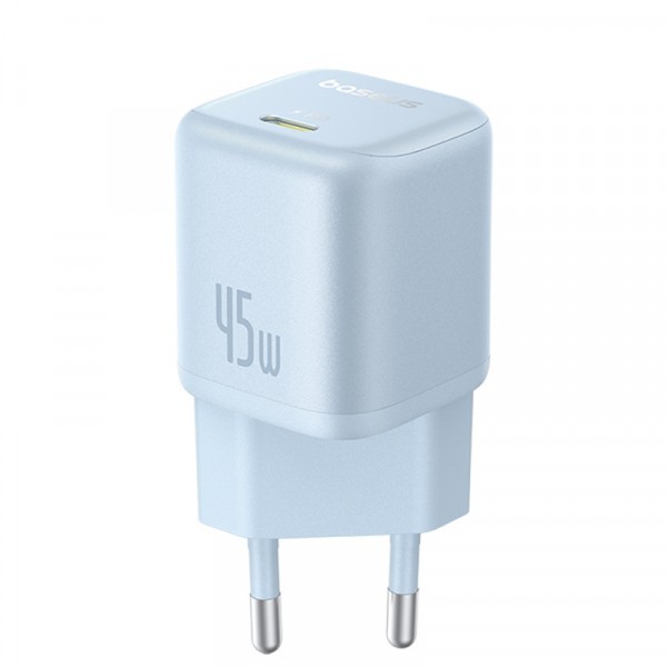 Incarcator Retea Baseus PicoGo, 45W, 3A, 1 x USB-C, Albastru P10176800313-00