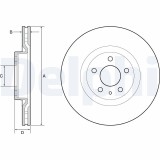 DELPHI BG4654C Disc frana