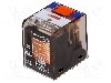 Releu electromagnetic, 24V DC, 6A, 4PDT, serie PT, TE Connectivity - 9-1419111-3 foto