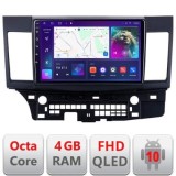 Navigatie Mitsubishi Lancer B-037 Android Ecran QLED octa core 4+64 carplay android auto KIT-037+EDT-E310V3 CarStore Technology