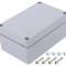 Carcasă Universală Aluminiu Gri 81x127x57mm