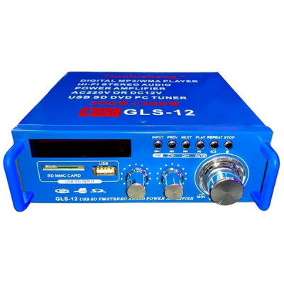 Statie audio GLS cu amplificare 2 x 45 W si functie Karaoke prin Bluetooth foto